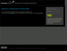 Tablet Screenshot of partner.steampowered.com